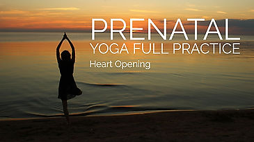 58 Minutes Prenatal Practice (Open Your Heart) 58分鐘產前瑜伽 （打開胸口）